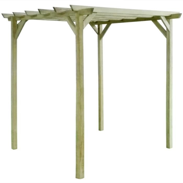 Pergola De Jardin Bois De Pin 2 X 2 X 2 M Impregne Achat Vente Pergola Pergola De Jardin Bois De Pin Cdiscount