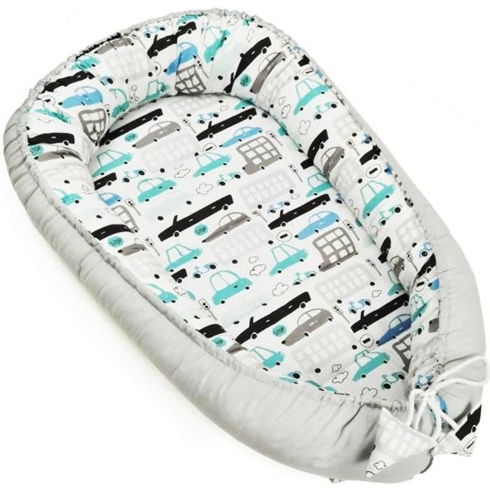 Cocon Portable Bébé Cocon Bébé Mousseline PIMKO - Réducteur De Lit 100% Coton - Nid Nouveau-né Vanille Beige Nid D'ange Cocon Portable Bébé Cocon Bébé Mousseline PIMKO - Réducteur De Lit 100% Coton - Nid Nouveau-né Vanille Beige Nid D'ange