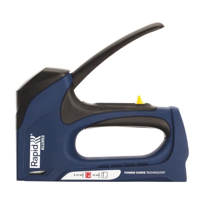 Agrafeuse dual aluminium ALU953 de Rapid