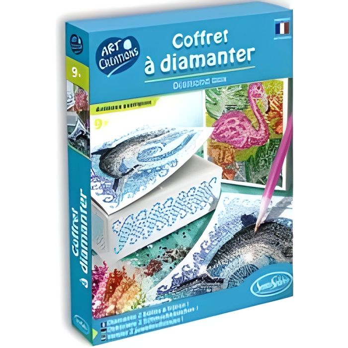 Sentosphere Coffret à diamanter - Animaux Exotiques