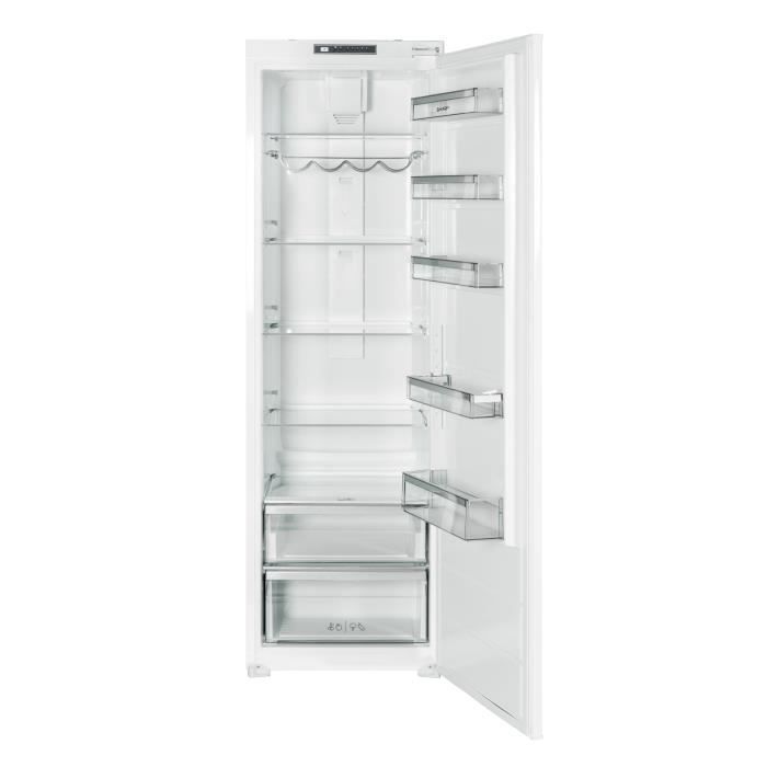 Sharp Sj L2300e01x Refrigerateur 1 Porte Encastrable 300l Froid Brasse A L 54 X H 177 Cm Fixation Glissieres Achat Vente Refrigerateur Classique Sharp