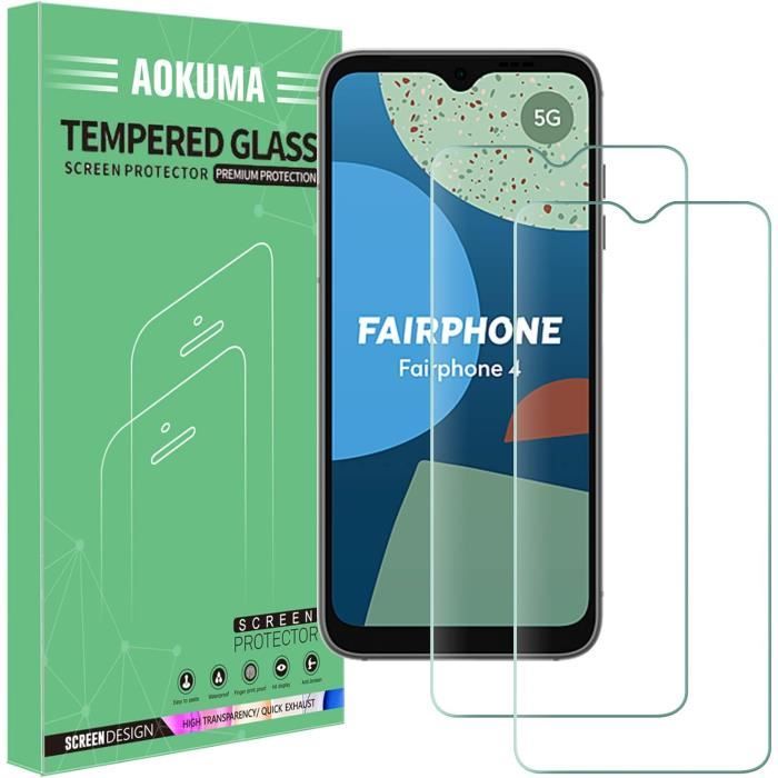 Protection En Verre Trempé Pour FairPhone 4 - Ultra-fin 0.26mm Et Bords Arrondis 2.5D