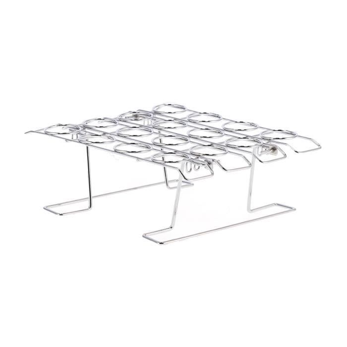 1 pièce Support en acrylique pour cornet de crème glacée, support en plastique rond pour kis avec 16 trous pour exposer les kis, le popcorn, les bonbons, les frites, les friandises salées