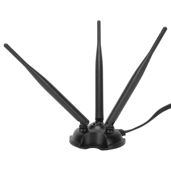 Antenne Double Bande 8DBi Avec Câbles SMA 30cm - Pour Cartes WiFi/Bluetooth M.2, Améliore Portée Réseau