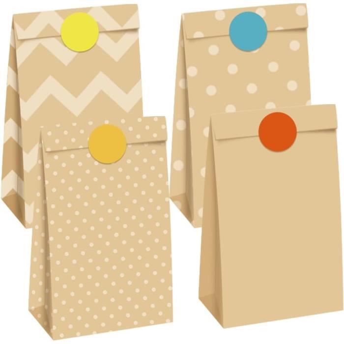 Pochette cadeau deals papier kraft