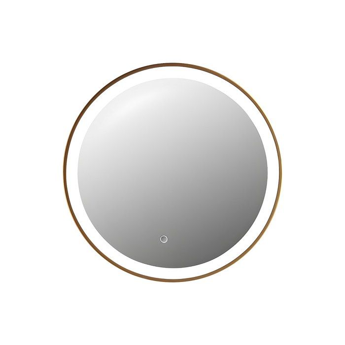 Miroir Salle De Bain 70X50cm Anti-buée LED Avec Bluetooth, Horloge, Date, Température Avec 3 Couleurs