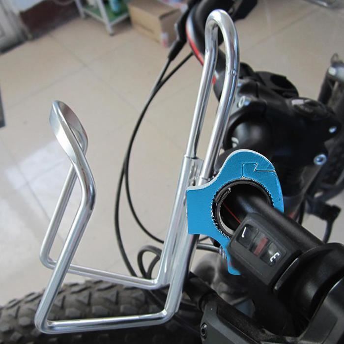 VINGVO porte-bouteille de vélo Porte-gobelet de vélo, support de guidon de vélo de moto, porte-bouteille de sport decoration Bleu