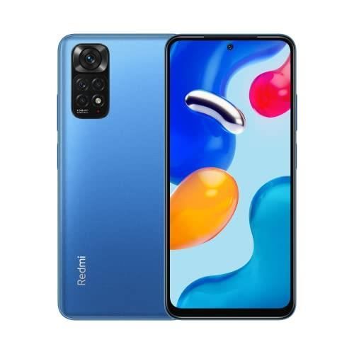 Redmi Note 11S 64 Go téléphone portable Horizon Blue Android 11 double SIM 6 Go LDDR4X Redmi Note 11S 64 Go téléphone portable Horizon Blue Android 11 double SIM 6 Go LDDR4X