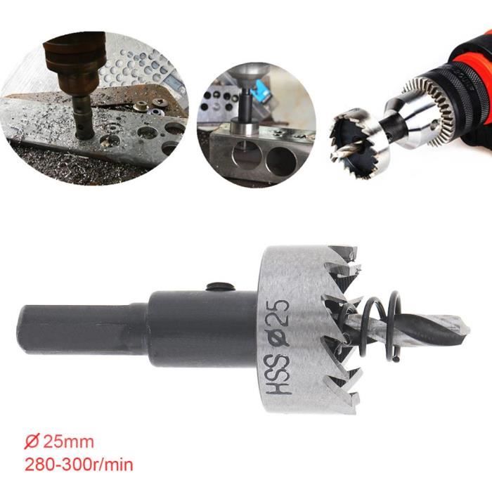 Alésoir Manuel HSS (acier Rapide) - Queue Cylindrique, Diamètre De Coupe 21mm 22mm 23mm 24mm 26mm, Pour Ajustage De Trous Précis - 1