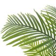 BINGO- Plante Artificielle Interieur Fausse Plantes avec pot Palmier Vert 120 cm8984-1