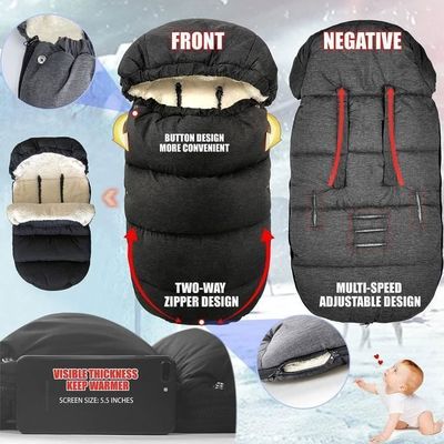 Chancelière Happy Way Pour Poussette - Gigoteuse Unisexe Bébé, Modèle Roller