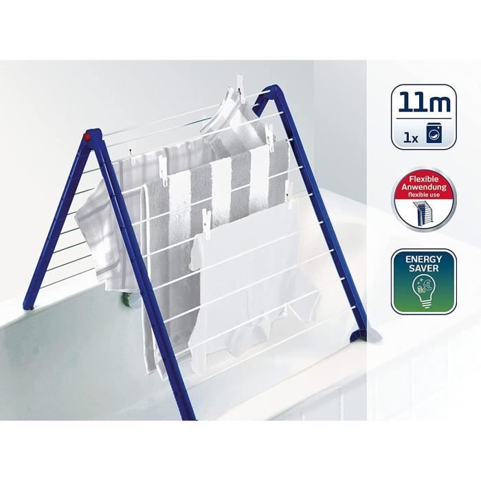 Séchoir Pour Baignoire Pegasus V, Séchoir À Linge Pour Toute Taille De Baignoires, Étendoir À
