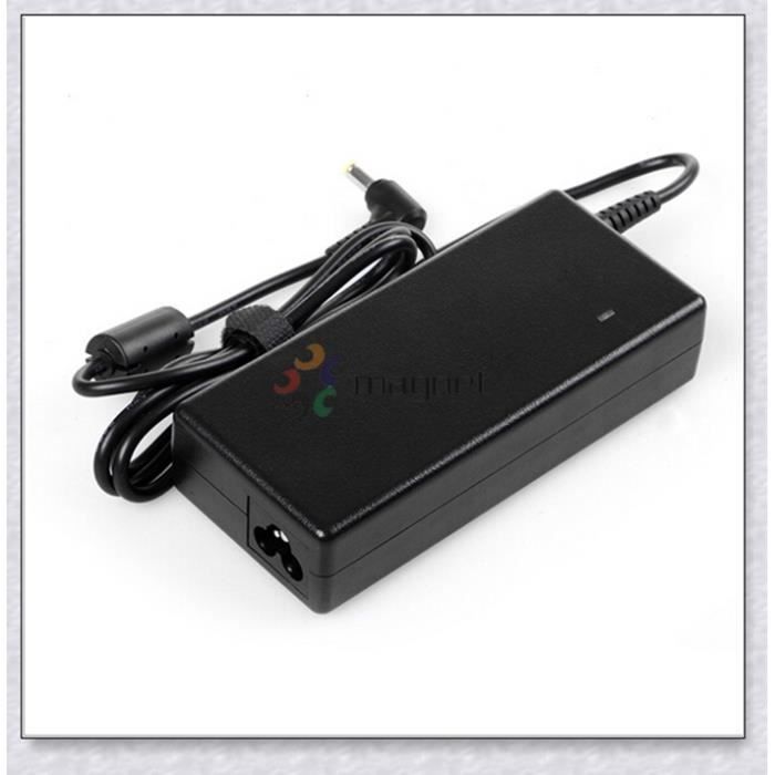 Chargeur d'adaptateur pour ordinateur portable Acer 90W 19V - 4.74A +  cordon