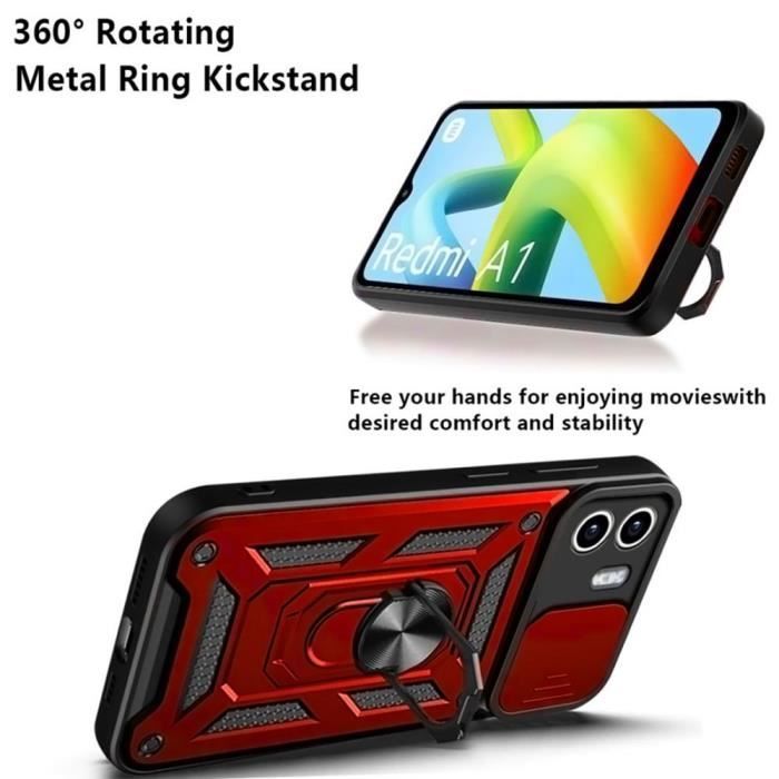 Coque Anti-choc Transparente Pour Xiaomi Redmi A1 (6.52") - TPU Rigide - Marque Mtb