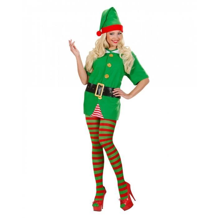 Accessoires Noël Elfe et Lutin Collants, Bas, Dessous, accessoires de fête  pour tous vos déguisements et costumes - Déguise-toi