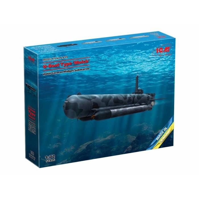 ICM 1:144: Deutsches U-Boot Typ XXIII (Neu (gemäss Beschreibung)) in