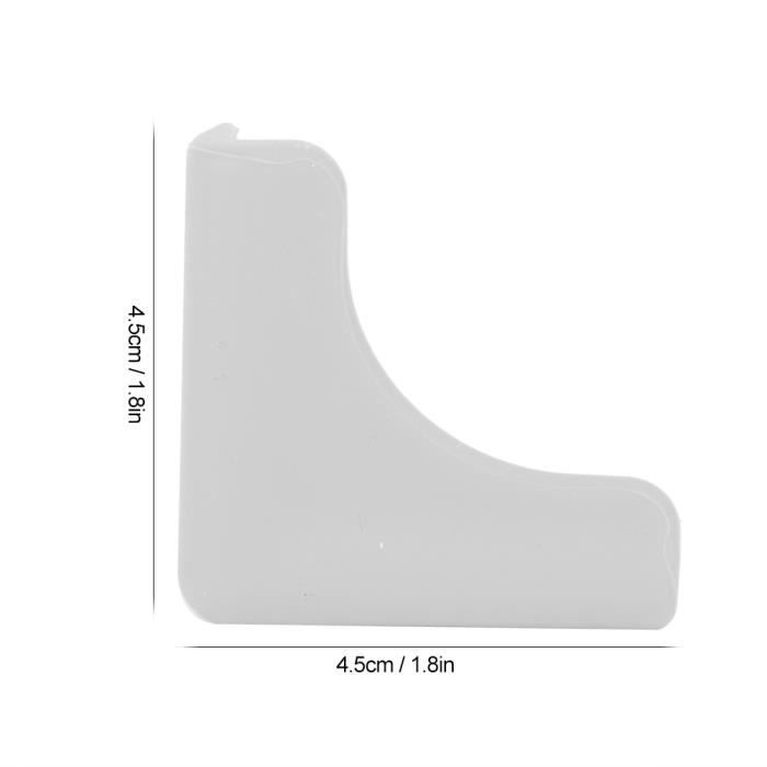 Protège Coin Bord Table Meuble Protection Rebord Angle Pare-choc - KEENSO -  FAS - Blanc - Enfant