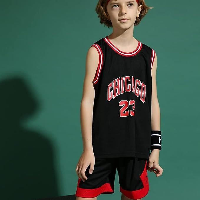 Maillots de Basketball Enfants/Adulte 2 Pièces Tenue Basket Enfant