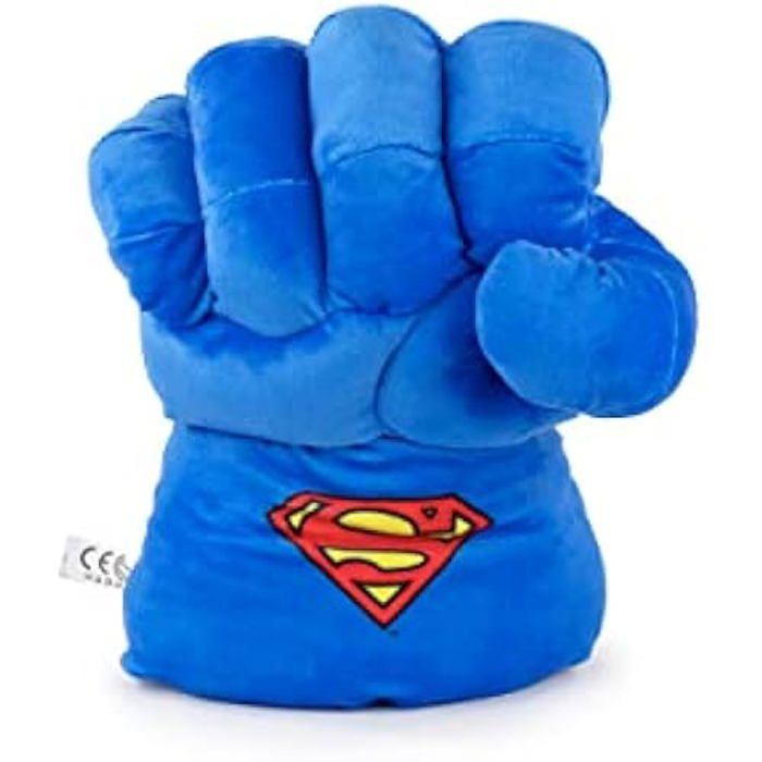Play by Play Peluche Gants de Boxe - Personnages DC Comics - Superman, Batman, Joker - 1 Unité Main Droite