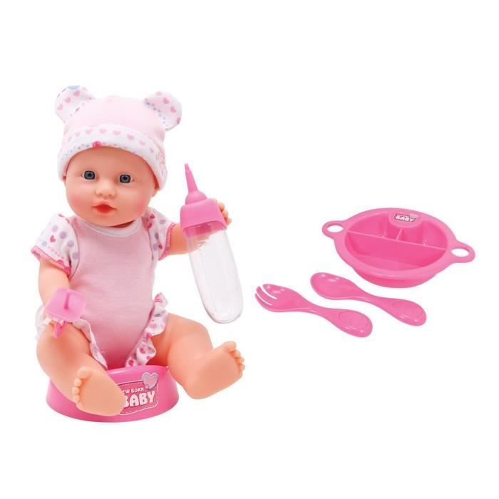 Simba Naissance 105560019 Lot de 5 couches pour poupée 38-43 cm à partir de 3 ans