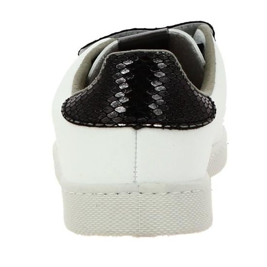 VICTORIA Baskets 12525 velcro Blanc Femme Cdiscount Chaussures