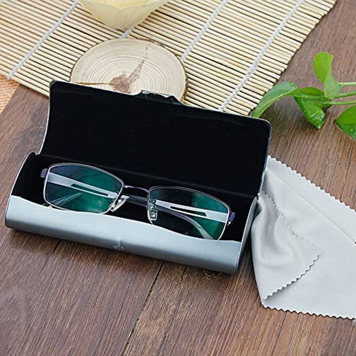 Eyglajdd 1 étui à Lunettes Rigide, Bleu, Taille Unique