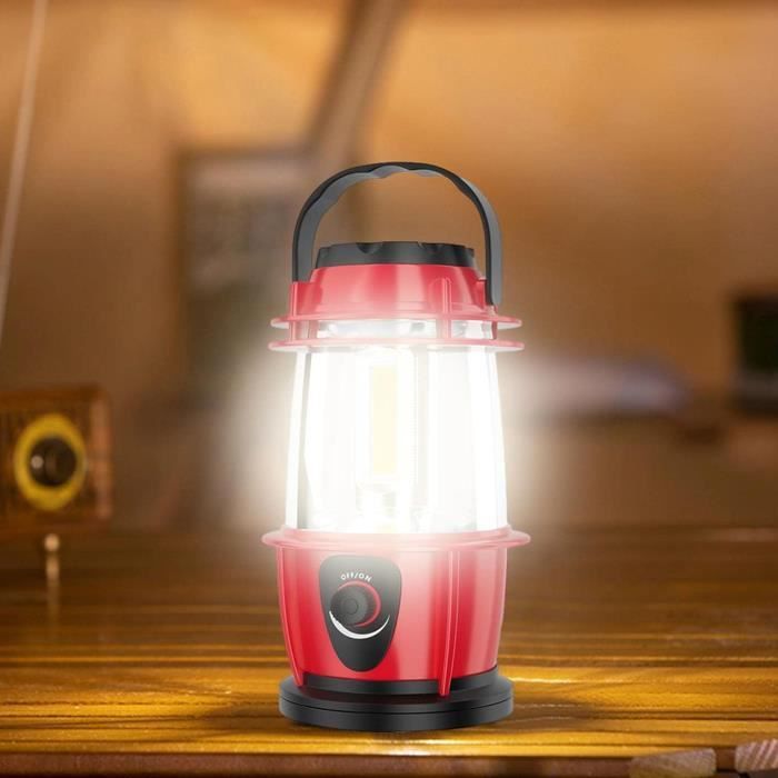 Lanterne Camping Led Rechargeable Mini Lampe De Camping À Piles  D'Éclairage, Lanterne Led Portable Suspendue Et Étanche Pour[x2850] -  Cdiscount Sport