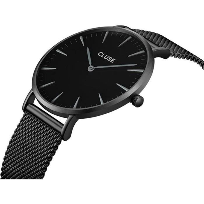 Montre cluse femme noir deals
