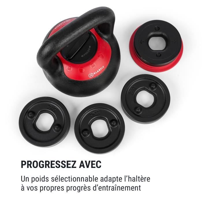 Klarfit 2025 adjustable kettlebell