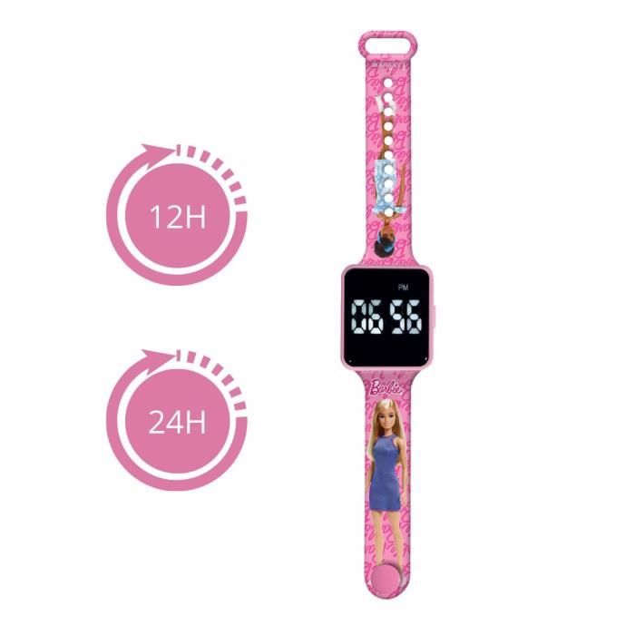 Montre digitale avec projection reine des neiges