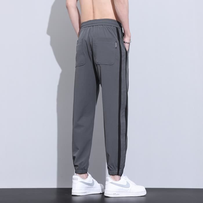 Pantalon a rayure homme deals