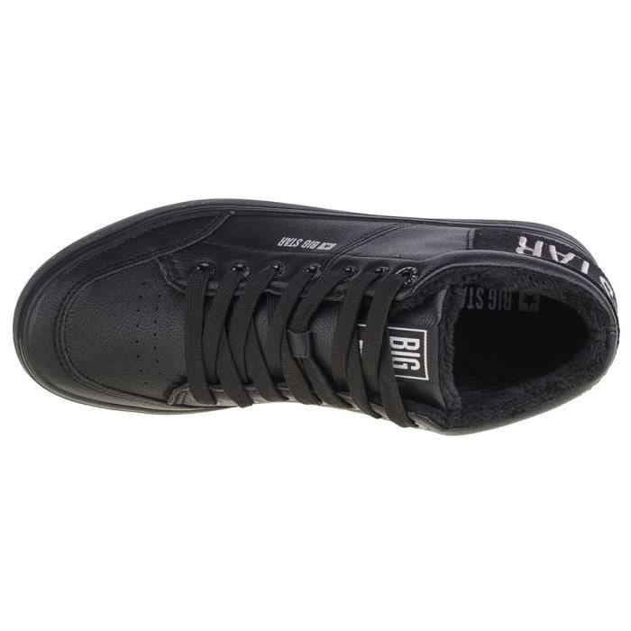 Baskets BIG STAR EE274351 Noir - Femme/Adulte - Synthétique - Lacets ...