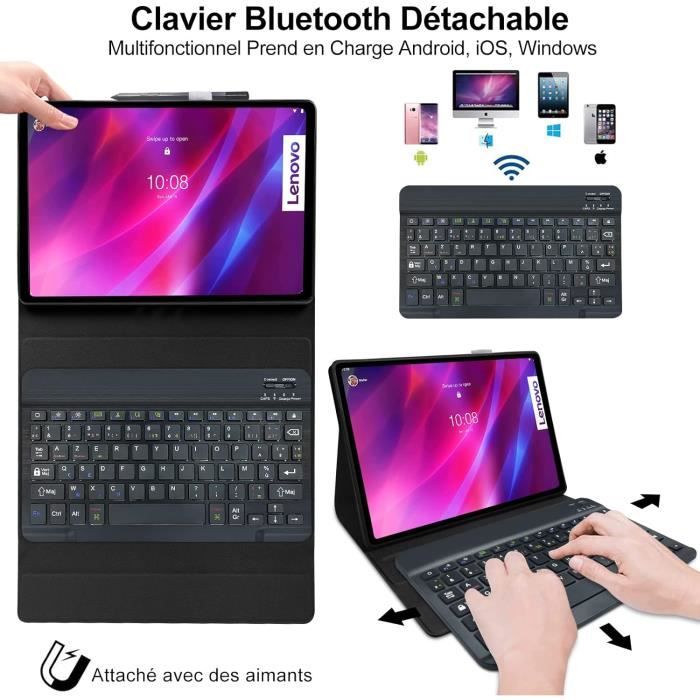 Étui clavier et souris RVB pour iPad 10,5 - Multifonctionnel QWERTY