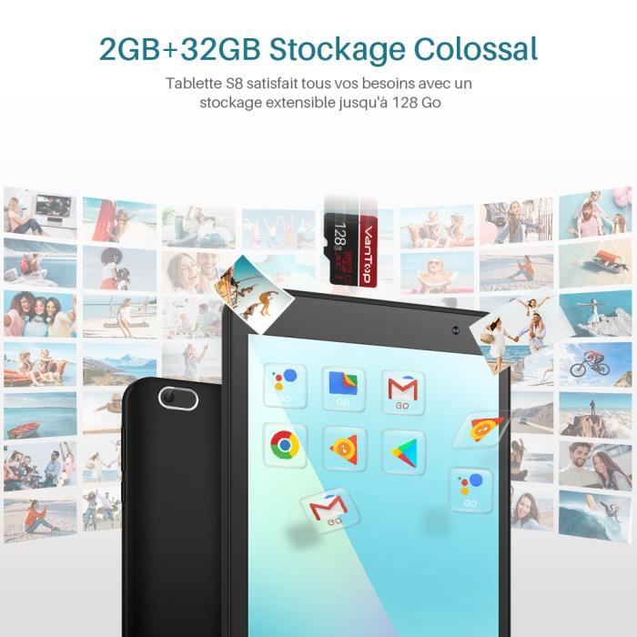 Tablette Tactile 8 Pouces  MatrixPad S8 2Go +2