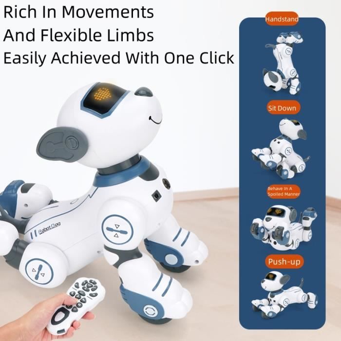 VATOS JOUET ROBOT Chien Télécommandé Programmable 17 Fonctions pour Filles 3-12 EUR 55,99 - FR