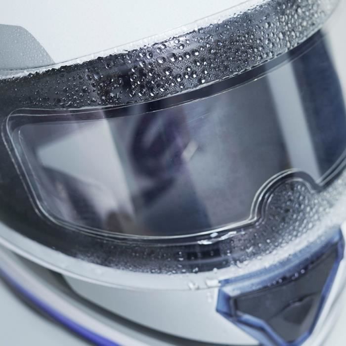 ZEREA Patch antibuée pour casque de moto, film anti-buée,  anti-éblouissement, imperméable à l'eau, autocollant pour lunettes, patch  universel antibuée