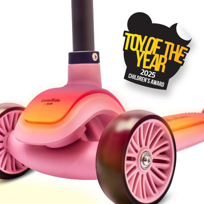 Trottinette Enfant Zinc T-Motion 3 Roues Rose – Modèle D'expo, Sans Boîte