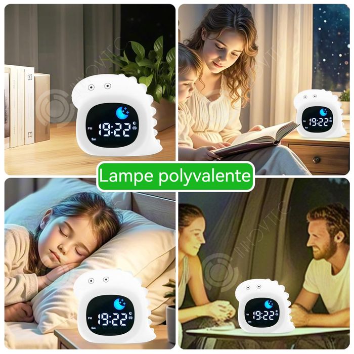 GQNLY Réveil pour Enfants, Réveil léger, Réveil Mignon avec Poussins GQNLY Réveil pour Enfants, Réveil léger, Réveil Mignon avec Poussins