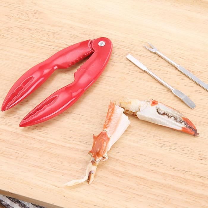 Rouge - Ciseaux à homard en alliage'aluminium, pince à noix, ciseaux à  fruits de mer, outils de cuisine, 2 pi