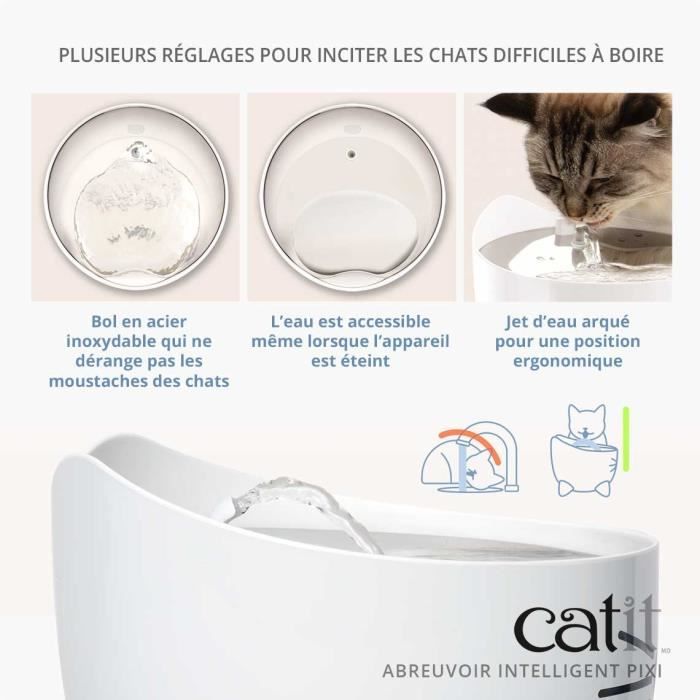 CAT IT Pack de 5 filtres à triple action pour abreuvoir - Blanc - Pour chat  - Cdiscount Sport