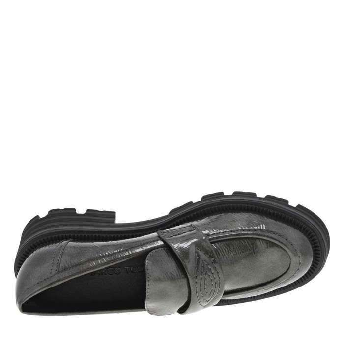 A Compense Mocassins talon compensé bas Gris - Cdiscount Chaussures