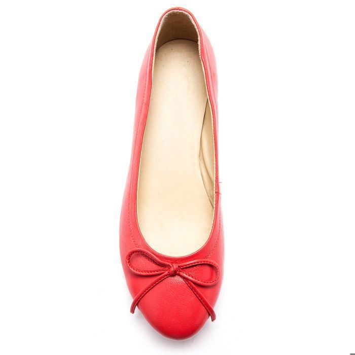 Ballerines Pediconfort En Cuir - Confort Féminin Au Quotidien | Semelle Aéros, Style Simple Et Pratique - 8