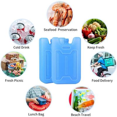 Pack De 4 Pains De Glace 300ml Réutilisables - Pour Glacière, Sac Isotherme, Pique-nique - Conservation Longue Durée Du Froid