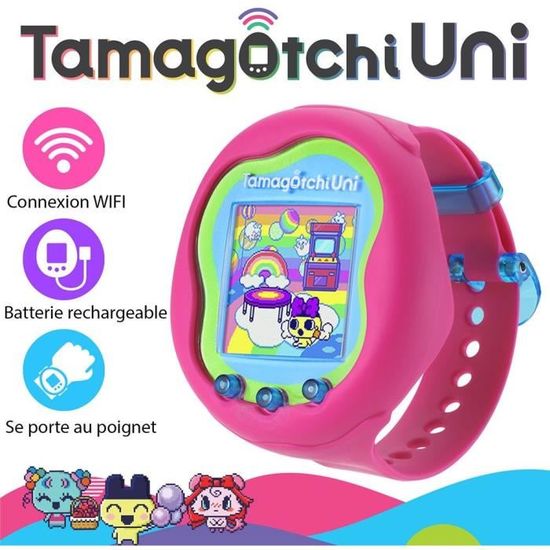 Tamagotchi Bandai Original Flames - Animal Électronique Virtuel Avec Écran, 3 Boutons Et Jeux - 42927