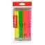 Lot de 2 crayons de dessin blancs /à pointe hexagonale pour croquis et dessin 7 mm