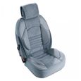Couvre siege Grand Confort Airbags Lateraux Maille respirante avec Elasto system Gris-0