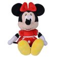 Peluche - Disney - Minnie Mouse - Robe rouge - Softwool - 21 cm-0