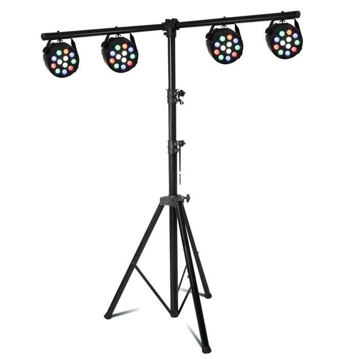 JEU DE LUMIÈRE 4 PAR MINI RGBW 12x3W + PORTIQUE pour JEUX DE LUMIÈRE — free download