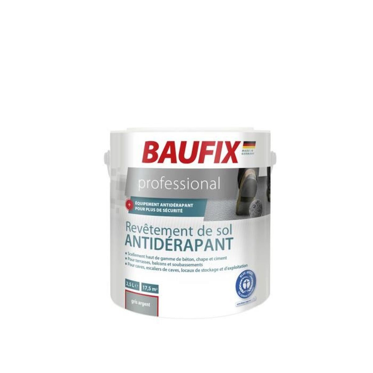 Baufix Professional Revetement De Sol Antiderapant Gris Anthracite Achat Vente Peinture Vernis Baufix Professional Revetement De Sol Antiderapant Gris Anthracite Cdiscount