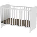 Lit bébé évolutif à barreaux SWEET DREAM Blanc - LORELLI - Lit évolutif - Hauteur réglable - Evolutif